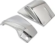 Wivplex Motorcycle Chrome ABS Battery Side Cover Fairing, for Yamaha, V-Star 650 Dragstar 650 XVS650 All Year Motorcycle Battery Side Cover