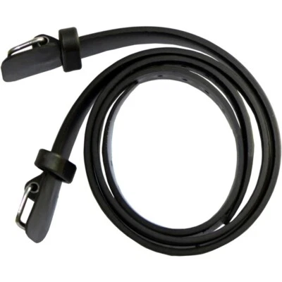 Brand New Cressi Knife Black Straps for Dive Knife - 2 Pcs
