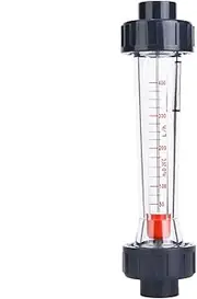 40-400LH Liquid Flowmeter, Water Liquid Meter Tool Flowmeter, Panel Type Meter, 4% Accuracy, 1in Inner Diameter, 9.1 x 2.3 x 2.3 Inch, for Controlling Gas Flows