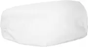 Milisten Roll Long Pillowcase Cylinder Pillow Covers Cervical Pillow Cover Round Neck Pillow Covers Round Neck Pillow Case Tube Pillows for Couch Neck Pillow Case Cover White Blended