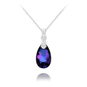 Vintage Silver Heliotrope Necklace