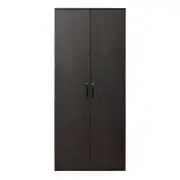 European Cabinetry Nordic Ash Classic Oval Black Handles Stockholm Storage Cupboard