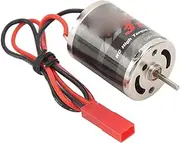 370 RC Electric Motor, 31T High Torque Brushed Motor 30000 RPM Non Load Speed RC Electric Motor for RC Boat Airplane Toys Model DIY Toys, Low Noise Efficient, Heat Resistant