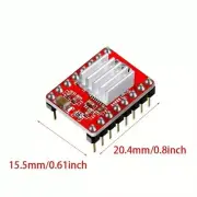 A4988 Step stick Stepper Motor Driver Module with Heat Sink For 3D Printer