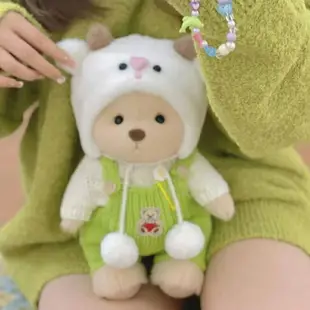 30CM莉娜小熊衣服 棉花娃娃公仔玩偶衣服 裝扮毛絨公仔 娃娃衣服套裝 衣服著替換裝遊戲