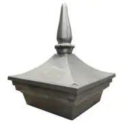 Aluminium Decorative Cap for 125x125mm Post - Roseville