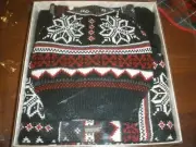 NEW Women’s The Original Muk Luks Accessories Set Beanie, Scarf, Gloves, Wristwa