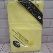 Vintage, NIP USA Made, Cannon Monticello Standard Pillowcases, Set Of 2, Yellow