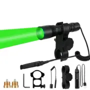 S2plus Premium Scope Mounted Hunting Light Kit, Interchangeable Green Red Whi...