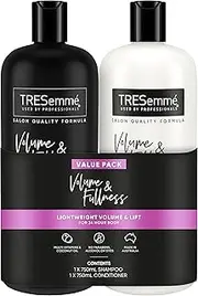 Tresemmé Volume & Fullness Shampoo and Conditioner for Fine Hair with Multi-Vitamins & Coconut Oil 2 x 750 mL