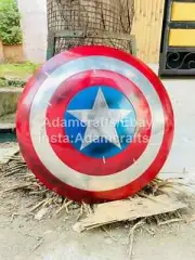 Captain America’s Shield Metal 1:1,MCU Captain America Shield Movie Prop Gift