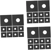 3sets Vinyl Record Sleeve for 7 Inch Records Photo Sleeves Protective Album Covers Player Accessories 12pcs*3