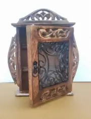 Antique Hooks Cute and Rustic Decorative Cabinet Premium Cabinet Key Holder