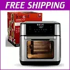 Instant Vortex Plus 10QT 7-in-1 Multi-Use Air Fryer - Silver & Black
