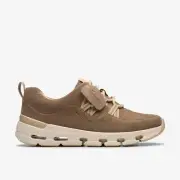 Clarks Women's NatureX Tie WP Pebble Combi 26178879