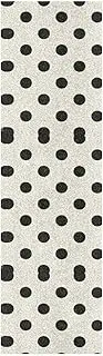 Amooorous Cartoon Dot Black Skateboard Grip Tape Sheet Tear-Proof Longboard Griptape Bubble Free Cruiser Skateboard Grip Tape 33×9 Inch