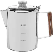 COLETTI Bozeman Camping Coffee Pot – Coffee Percolator – Percolator Coffee Pot f