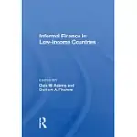 INFORMAL FINANCE IN LOW-INCOME COUNTRIES