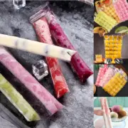 60Pcs Ice Pop Mold Bag DIY Ice Cream Popsicle Ice Candy Disposable Plastic Tool