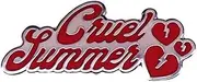[Pinstant] Cruel Summer Banana Taylor 80s Song Broken Hearts Heartache Heartbreak Pop Music Star Singer 1.2" Enamel Pin Badge, 1.2 Inches wide, Enamel, enamel
