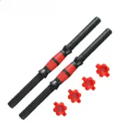 Dumbbells Rod Adjustable Install Dumbbells Sets Connect Rod With Nuts Accessory