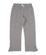 Palm Angels Kids Lurex Drawstring Track Pants 8Y,10Y Gray