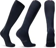 DANISH ENDURANCE 1 oder 3 Paar Kompressionsstrümpfe aus Bio-Baumwolle, Stützstrümpfe, 14-18 mmHg, für Damen & Herren