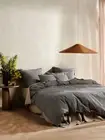 Linen House Springsteen Quilt Cover Set Black