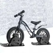 Snow Sled Board Set, Ski Balance Bike Sled, Sports Kids Ski Board Flat Bottom