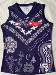 AFL 2023 Fremantle Dockers Men's Indigenous Singlet Rugby Jersey S-XXXL