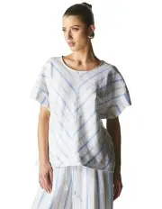 [Fate & Becker] Poolside Boxy Top in White