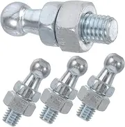 AKOOSY Metal Gas Springs 4pcs Zinc-plated Ball Head Gas Strut Base for Lift Support Strut Mounting for