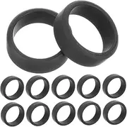 [SUPVOX] Men Women Silicone Rings Sports Exercising Rings Fitness Finger Rings Fitness Rings Ring Protective Covers Rings for Man Men Rings Colorful Rings Mens Rings