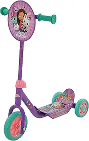 MV Sports M004864 Gabbys Dollhouse Tri Scooter, Multicoloured, 57cm x 35cm x 67cm