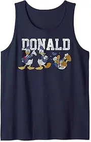 [Disney] Mickey And Friends Donald Duck Pose Lineup Tank Top