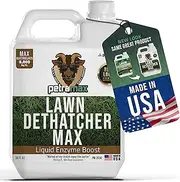 PetraTools Liquid Dethatcher, Lawn Dethatcher & Aerator, Grass Dethatcher & Thatch Rake Alternative, Thatch Remover, Liquid Thatch Remover, Lawn Dethatch Product, Lawn Dethatching Solutions (32 Oz)