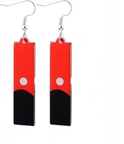 [HAMISH] Anime Merch Izana Kurokawa Earrings Izana Earrings Cosplay Anime Accessories Props Acrylic Cosplay Theme Parties Comic Exhibitions Creative Lightweight for Fans