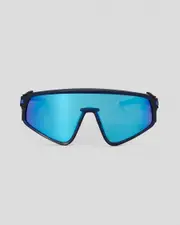 [Oakley] Oakley Men's Latch Panel Sunglasses in Matte Transparent Navy/Prizm Sapphire One Size Matte Transparent Navy/Prizm Sapphire