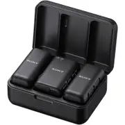 Sony ECM-W3 Wireless Microphone Kit with Charging Case (2 Mic)