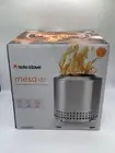 Solo Stove Mesa XL Tabletop Fire Pit with Stand Low Smoker Stainless Steel NEW