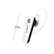 Stereo Bluetooth 4.2 Earbuds Wireless White Headset with Mic (Model:AB205)