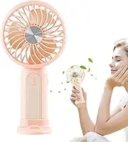 Euyehn Portable Fan - USB Rechargeable Fan | Multi-speed Settings Cooling Device for Construction Site Studio Hiking Festival Events Beach Vacation