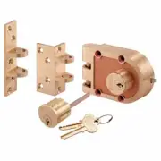 Segal Prime-Line Bronze, Maximum Security Double Cylinder Deadlock