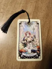 Empress- Manga Tarot Bookmark Oracle Card Art Deck Gift Purified & Charged