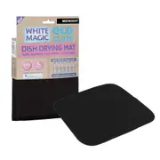 White Magic Dish/Bowl Drying Mat Kitchen Absorbent Double Sided Cloth Midnight