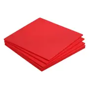 EVA Foam Sheets Red 9.8 Inch x 9.8 Inch 5mm Thick Crafts Foam Sheets Pack of 6