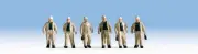 15042 Noch Ho 6 Characters Workman of Mine Scale 1:87