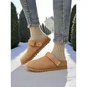 Women's Slingback Mules – Slip-On Clog Slippers with Strap Design for Fall Picnics, Gardening and Leisure Wear