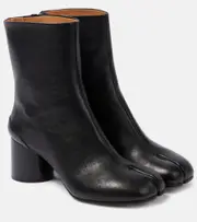 [Maison Margiela] Maison Margiela Tabi 60 leather ankle boots AU 6 black
