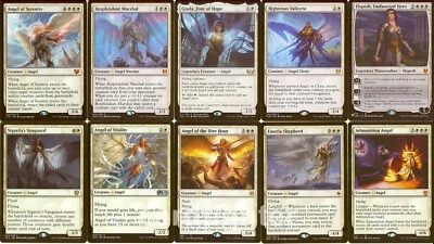 Custom Angel Tribal Commander EDH Deck - Giada, Font of Hope - MTG Magic Cards
